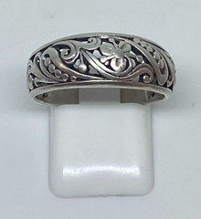 Vintage rings made of 925 silver, Size 9.25 . Weight 3.51 g.Jewelry from Ukraine