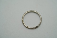 Antique 1926 18k White Gold Ring Band Size 6 1.55g