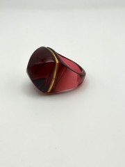 Baccarat Medicis Fuchsia Pink Pop Ring