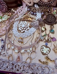 Vintage Estate Costume Jewelry Lot! AVON, MONET and more!