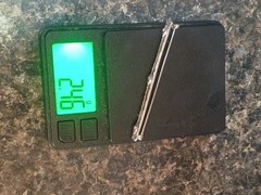 Art Deco Antique 10K White Gold Bar Brooch 2.46 Grams Tested