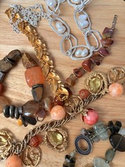 Vintage & Designer Statement Jewelry Lot – Silpada, Napier, Pearl, Victorian
