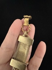 MAXIMAL ART John AMOUR Gold Tone Mesh Panel Bracelet Vintage 1990’s Romantic