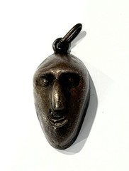 2 Antique 1920s Dutch Abstract Silver Pendant by: Erich Wichman (1890 – 1929)