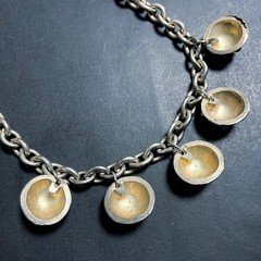 Vintage Unisex Necklace Large Design 48cm Used Not Specified