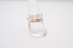Vintage Sterling Silver 925 Ring Size 8.5 Textured P8