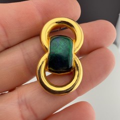 Vintage Enamel Retro 80s 90s Earring Lot Pierced Gold Tone Silver Tone