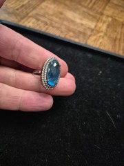 vintage sterling silver rings and pendant
