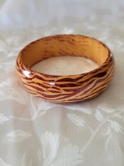 Vintage Lot of 5 Various Styles & Colors Bangle Bracelets