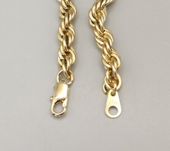 36 Inch Rope Chain Necklace Gold Plated Rhinestone Slide Ball 14RGP disco ball