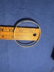 Vintage Sgnd Sterling Silver Mexico Stamped Bangle Bracelet SOLID 16.5Gram