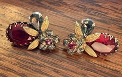 Rare Vintage Signed Monet & Coro Costume Jewelry Lot Earrings Bracelet Necklaces