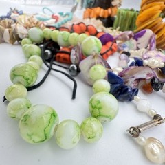 Vintage Beachy Bracelet Lot Mermaid Shell Surfer Jewelry Reseller 21 Pc 1.57lb