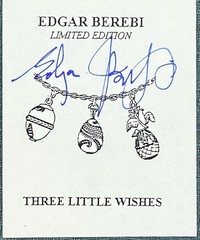 I Am Edgar Berebi Thé 3 Wishes Charm Necklace Just Found 1998 Vintage Jewelry