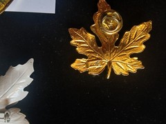 Vtg lot Brooch Pins Autumn Leaves Costume Jewelry Avon BSK KC Kohl’s carded FALL