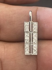 Platinum 0.24CTW Diamond Pendant (PB345)