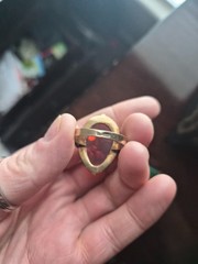 A vintage natural Baltic Amber, of Soviet origin.
