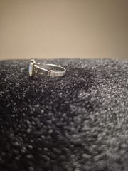 Vintage Sterling MOP Southwestern Style Ring
