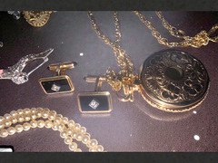 Antique Vtg Estate Jewelry Lot Rings Florenza 925 Gems Sandor Bohemian Garnets
