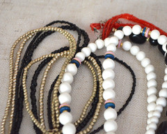 Vintage Necklace Lot, 6 Piece, Beaded, Pendant, Fashion Jewelry Collection