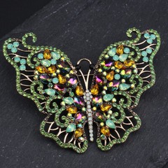 Retro Palace Style Creative Three-dimensional Butterfly Corsage Accessories