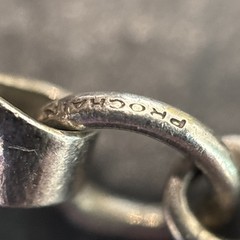 Prochain Heavy Rolo Chain Bracelet 7” Vintage 23g SA