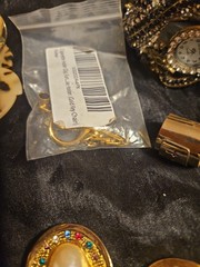Grandma’s Jewelry Costume Jewelry Lot With Gold