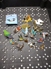 Lot Of Bird Themed Pins Bird Pin Lot MDTAR