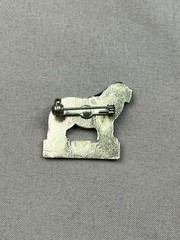 Newfoundland Dog Breed N F L D Vintage Pin Brooch New Foundland