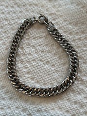 vrg sterling silver charm bracelet No Charms On It