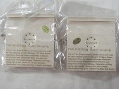 earrings vintage lot of 7 Two Sisters Medici Lauren Leah NEW on cards hand craft