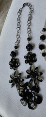 Vintage Set Of 11 Gothic Black Necklaces Excellent Condition