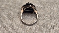Beautiful Vintage Han Sterling Silver Ring 9.6 Grams