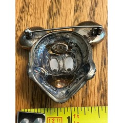 Judith Jack Mickey & Co Disney Sterling Silver Marcasite Brooch Pin with Tin Bag