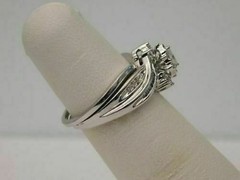 Art Deco Antique 1.20 Ct Diamond Vintage Engagement Ring 925 Sterling Silver