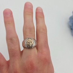 The Greatest Generation Vintage Ring Sterling Silver The Great Seal USA WW2 WW1