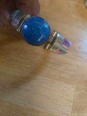 Lot Of 4 Vintage Bangle Cuff Bracelets Assorted