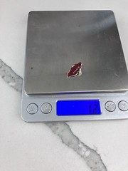 Vintage 925 Sterling Silver Red Enamel Nassau Bahamas Charm Pendant