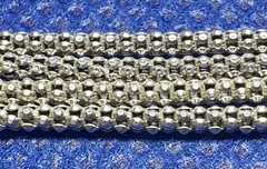 K30 Italy Popcorn 2 mm Chain 925 Silver 16.5“ 43.5cm Necklace VINTAGE 1970s