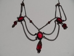 Gothic Necklace Robert Rose Signed 16” to 19”