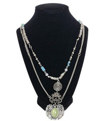 VINTAGE ELEGANT VICTORIAN STYLE NECKLACE 19″