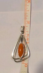 Vintage 835 Theodor Klotz TeKa Midcentury Coral Pendant