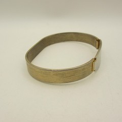Vintage ID Bracelet Two Tone Not Engraved