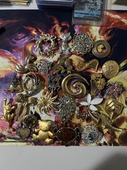 Grandma’s Gold Jewelry. Many Vintage Named Brands. 28 Pieces Total