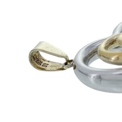 Vintage Sterling Silver 925 1/20 10K Gold-Fill Triple Heart Pendant