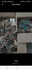 10 Pieces Lot Jewelry Costume Vintage Mix LBS necklaces bracelets pins rings