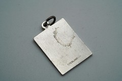 Vintage Sterling Silver Mother Charm 2.2cm JB39