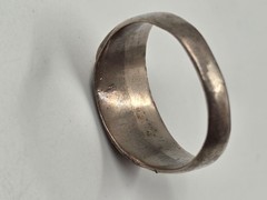 WW2 WWII Military Men’s Sterling Silver Philippines 1942? Signet Ring Size 8.5