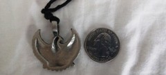 Rare Vintage Premium Horus Egyptian Eagle Pendant Crafted Heavy Dut Metal Alloy