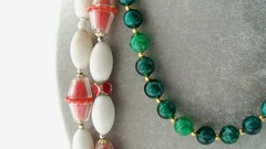 Lot of Vintage Now Acrylic Jewelry Necklaces Bangles Earrings